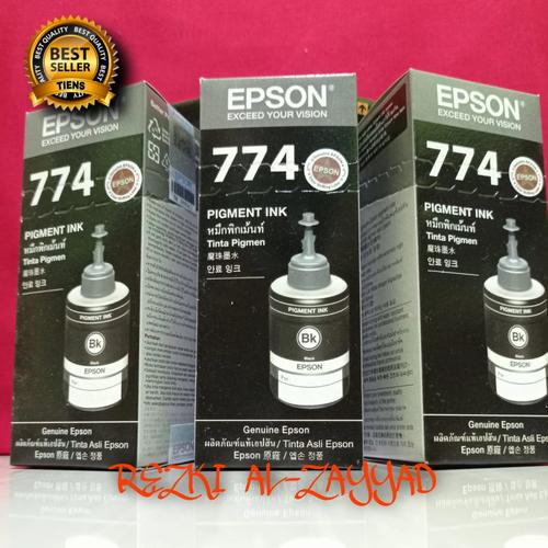 Jual TINTA EPSON 774 ORIGINAL PREMIUM BLACK M100 M105 M200 M205 L605 L655 -  Kota Makassar - Rezki Al-Zayyad | Tokopedia