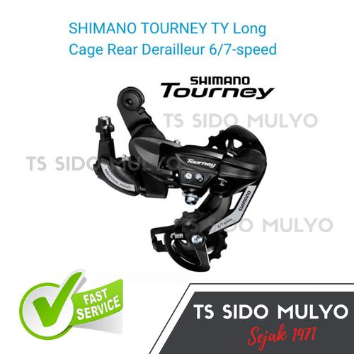 Jual RD Shimano Tourney TY500 6/7 Speed 