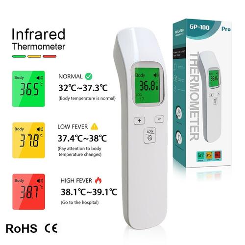 Jual Thermometer Gun Thermogun infrared pengukur suhu tubuh digital