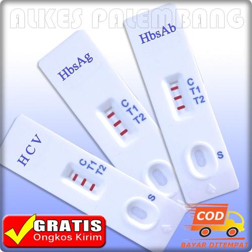 Jual ECERAN HbsAg HbsAb HCV Device One Step Alat Tes Hepatitis HBSAG