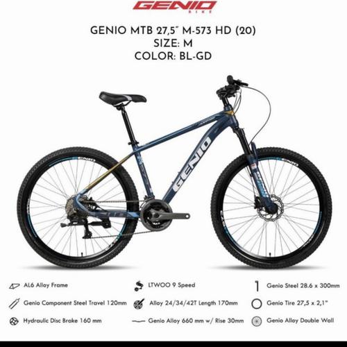 Jual Sepeda Gunung Genio MTB 27.5 M-573 