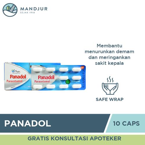 Foto Produk Panadol - Obat Penurun Panas, Pereda Nyeri, Sakit Kepala, Sakit Gigi dari mandjur