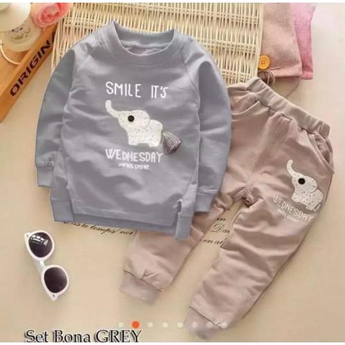 Foto Produk BAJU SETELAN ANAK 1-6TAHUN BAJU SETELAN JOGER ANAK 2021 BAJU TERLARIS - ABUABU, 1-2TAHUN dari RAZAAk_STORE11