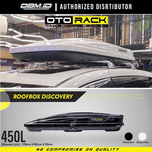 Promo Roof Box OTORACK OTOPROJECT Discovery Bagasi Atas Mobil 450 Liter