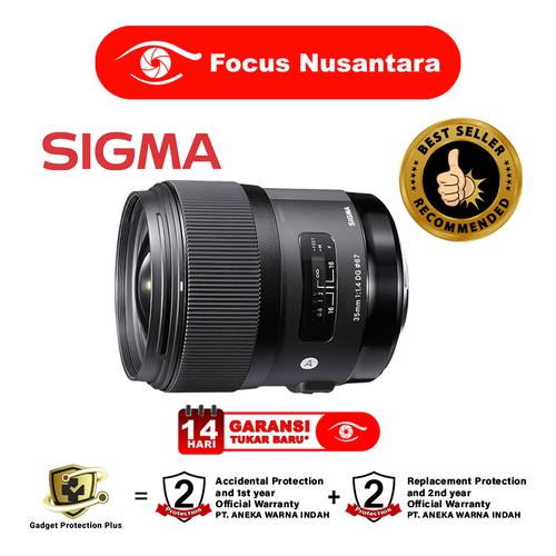 Foto Produk SIGMA 35mm f/1.4 DG HSM (A) (Nikon) dari Focus Nusantara