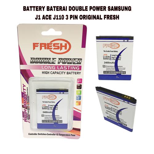 Foto Produk BATTERY BATERAI DOUBLE POWER SAMSUNG J1 ACE J110 3 PIN ORIGINAL FRESH dari LNA ACC