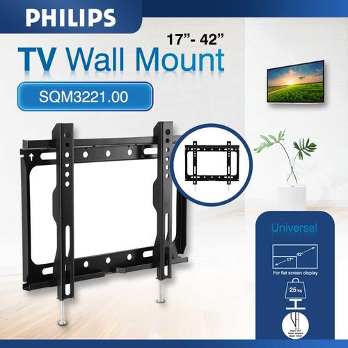 Jual Philips Bracket TV Led Wall Mount for Flat Screen Displays SQM3221