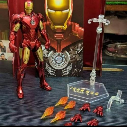Foto Produk ZD toys Marvel Avengers Ironman Iron Man Mark 4 Action Figure - Mark 4 dari Arno Stark Gading