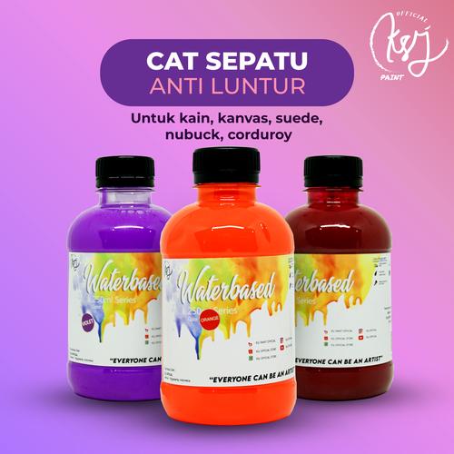 Gambar Cat Sepatu Canvas Putih |Merk KSJ - 250 ML dari KSJ OFFICIAL STORE Kab. Sleman Tokopedia