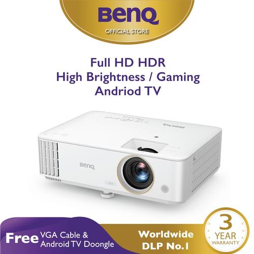 Foto Produk Home Projector BenQ TH685i FHD 3500 AL HDR Wireless Android TV Gaming dari BenQ Official Store