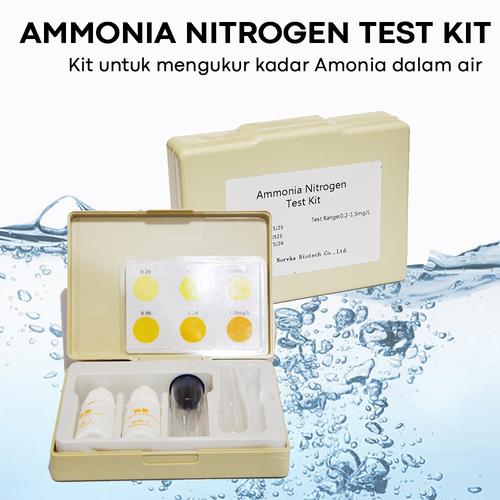 Jual Ammonia Nitrogen AMKIT Reagen test kit / Alat ukur Kadar Amonia