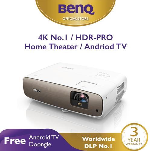 Foto Produk Proyektor BenQ W2700i 4K HDR-PRO Home Teather Short Throw Android TV dari BenQ Official Store