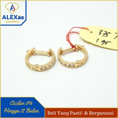 Foto Produk Anting Jepit Dewasa Emas Kuning Kadar 375 ALEXas Jewellery dari ALEX As Jewellery