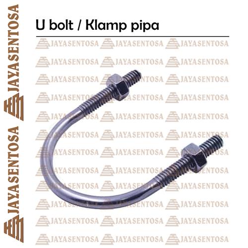 Jual U bolt m24 x 16'' galvanis Jakarta Pusat jaya sentosa 164