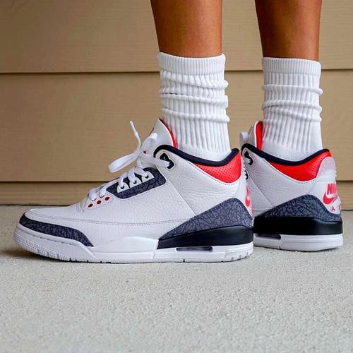 Jual Sepatu Nike Air Jordan 3 Retro SE Denim Fire Red - Jakarta Timur -  AFS.Store | Tokopedia