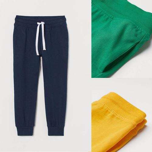 H\u0026M Jersey Joggers anak laki - navy 