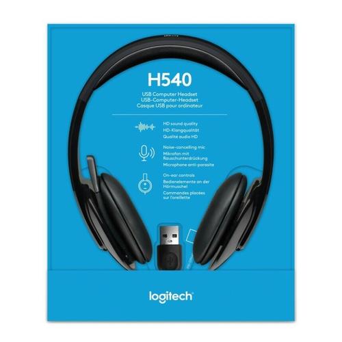 Foto Produk Headset Headphone Logitech H540 USB Stereo dari PojokITcom Pusat IT Comp