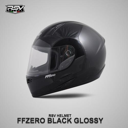 Helm RSV Full Face FF ZERO Black Glossy 