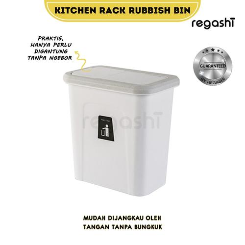 Jual Tong Sampah Gantung | Kitchen rack rubbish bin | Tempat sampah ...