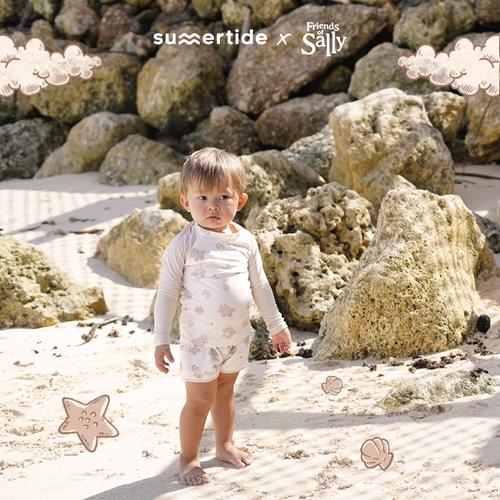 Foto Produk Summertide x Friends of Sally Boys Rash Guard Set - 1-2 dari Summertide