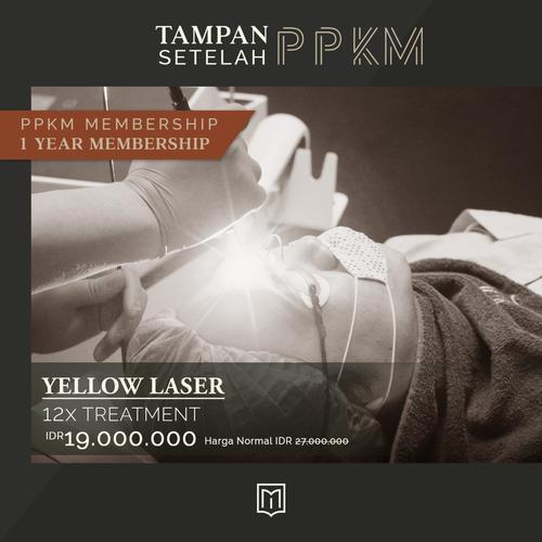 Foto Produk Tampan Setelah PPKM - 1 Year Membership Yellow Laser dari MENOLOGY by ZAP