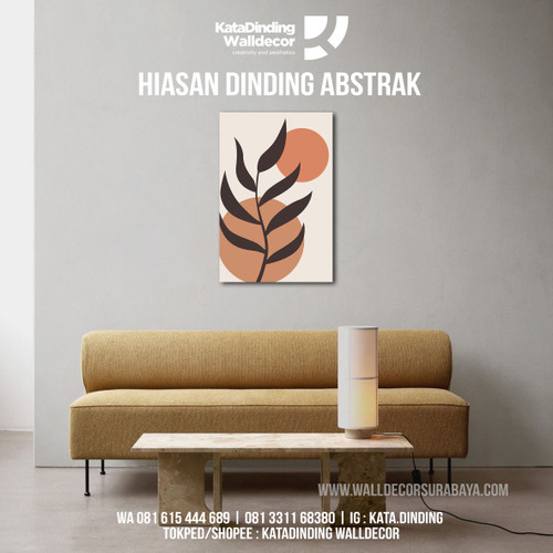 Foto Produk Hiasan Dinding Abstrak ABS10 dari Katadinding Walldecor