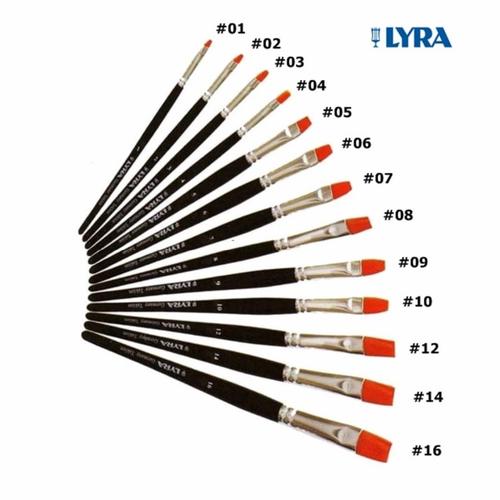Jual Lyra Giotto Brush Art Flat Kuas Lukis Rata No.3 ORIGINAL - Kab ...