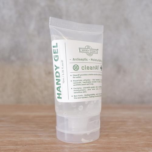 Gambar Hand Sanitizer Handy Gel cleanAF Antiseptic & Moisturizing 70ml Tube dari Republic of Soap Kota Denpasar Tokopedia
