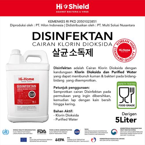 Gambar Hi-Shield Desinfektan 5 L Bulk dari Hi Shield Official Store Kota Tangerang Tokopedia