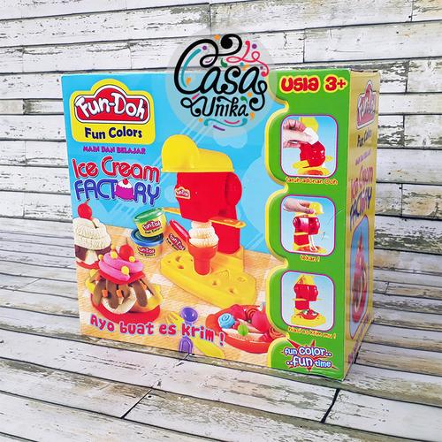 Foto Produk Fun Doh Ice Cream Factory - Mainan Anak FunDoh / PlayDoh / Play Doh dari Casa Unika