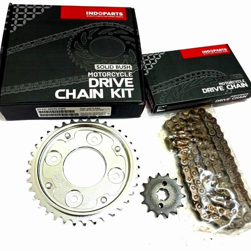 Jual gear Set indopart kwb Supra x 125 Revo absolute Blade new 14/37/104 Kota Tangerang SL