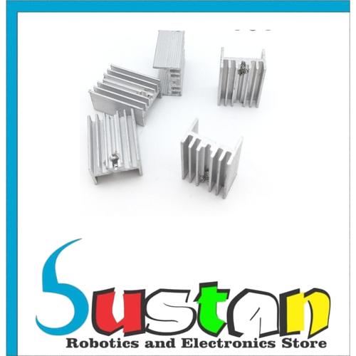 Jual Heatsink Pendingin Regulator 7805 TO220 20x15x10 IC Transistor