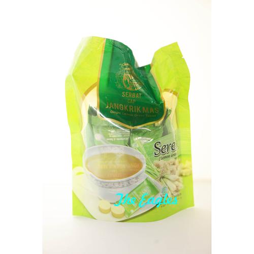 Foto Produk Wedang Serbat jahe cap JANGKRIK MAS khas Semarang 135gr 10 sachet 2 ta - Sereh dari eagles