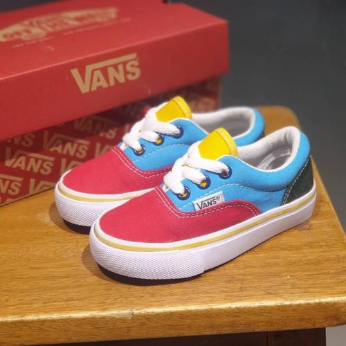 vans era multicolor