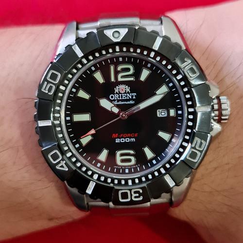 Jual Orient M Force Diver Automatic Movement not seiko casio g shock -  Jakarta Timur - albertkartono shop | Tokopedia