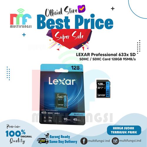 Gambar LEXAR Professional 633x MicroSDHC/SDXC 128GB 95MB/s - Garansi Resmi dari Multifungsi Online Jakarta Pusat Tokopedia