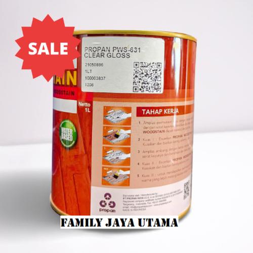 Jual PROPAN WOOD STAIN PWS 631 / CAT KAYU CLEAR GLOSS Kota