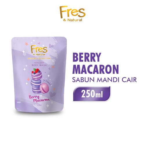 Gambar Fres And Natural Sabun Mandi Berry Macaron 250 ml dari Wings Official Store Tokopedia