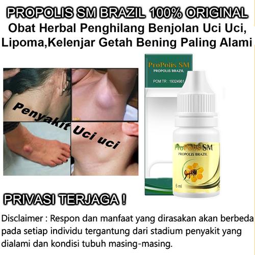 Gambar Obat Benjolan Uci Uci - Lipoma - Kelenjar - PROPOLIS SM BRAZIL dari ABDULHERBALSTORE Kota Surakarta Tokopedia