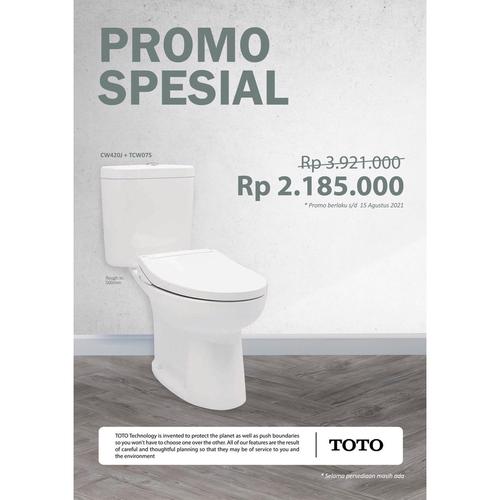 Jual TOTO CW420/ CW420J + TCW07S ECO-WASHER - Kota Tangerang
