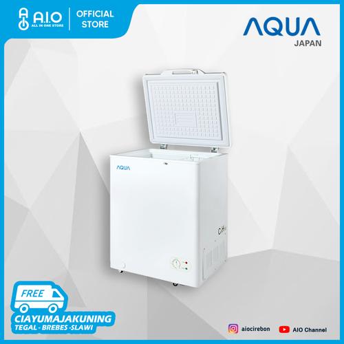 Gambar AQUA FREEZER BOX AQF-100 (W) | GRATIS ONGKIR KOTA CIREBON dari AIO Store. Kota Cirebon Tokopedia