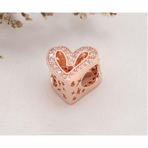 Jual Pandora Charm Rosegold Heart 