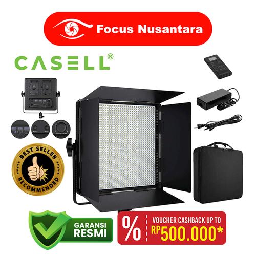 Foto Produk CASELL LED-1296AS With EU Charger Double Color+Plate for Broadcast Vid dari Focus Nusantara