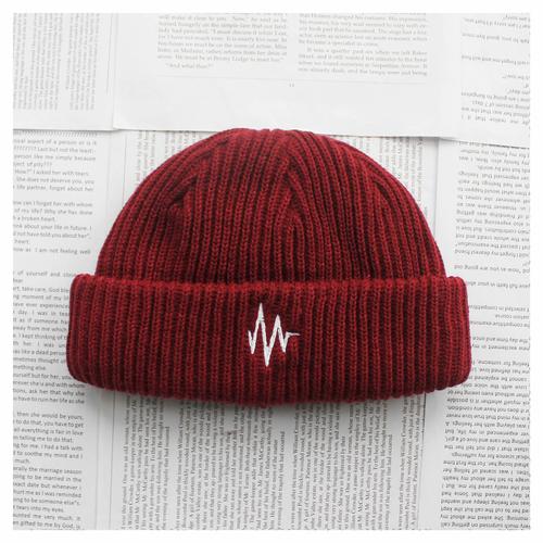 Jual Beanie Hat Logo Maroon / Kupluk 