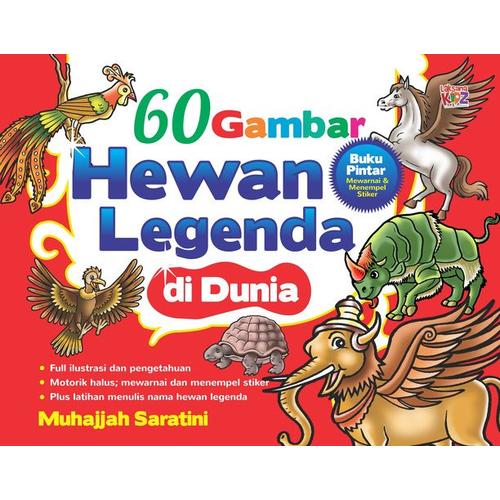 Foto Produk buku 60 Gambar Hewan Legenda di Dunia Laksana Kidz ori dari musi bookstore