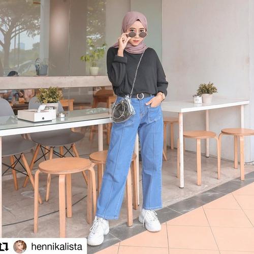 Jual Celana Upgrade Jeans Cullote 8/9 