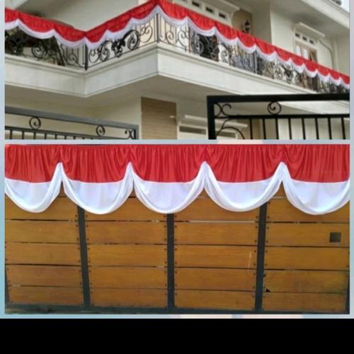 Gambar bendera background karet merah putih 5 rumbay dari sudrajat96 Kota Bekasi Tokopedia