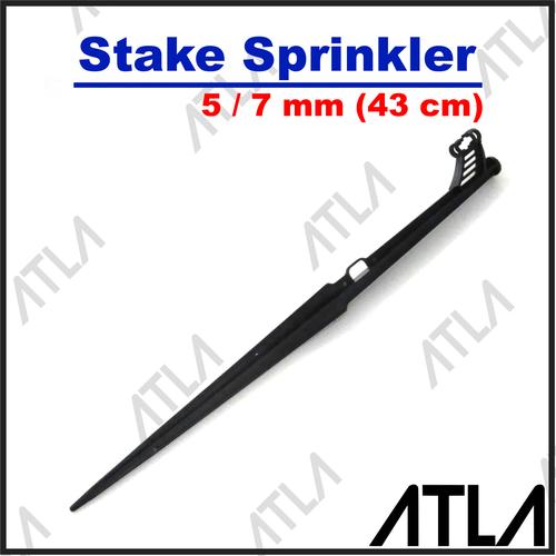 Gambar Sprinkler Sprayer Clip Stake 5 / 7 mm, panjang 43 cm Fertigation IO007 dari Atla Agrikultur Kota Surabaya Tokopedia