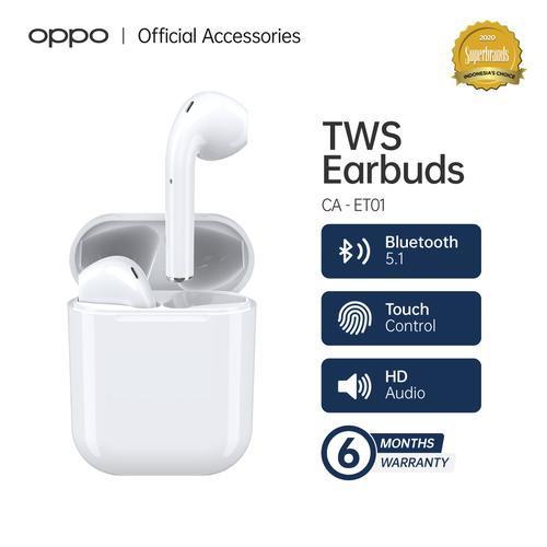 Foto Produk CADE TWS Bluetooth 5.0 Earphone Airbuds Original True Wireless CA-ET01 dari OPPO OFFICIAL STORE