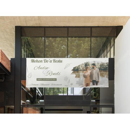 Foto Produk Cetak Banner Wedding 2x1 dari Percetakan Binary
